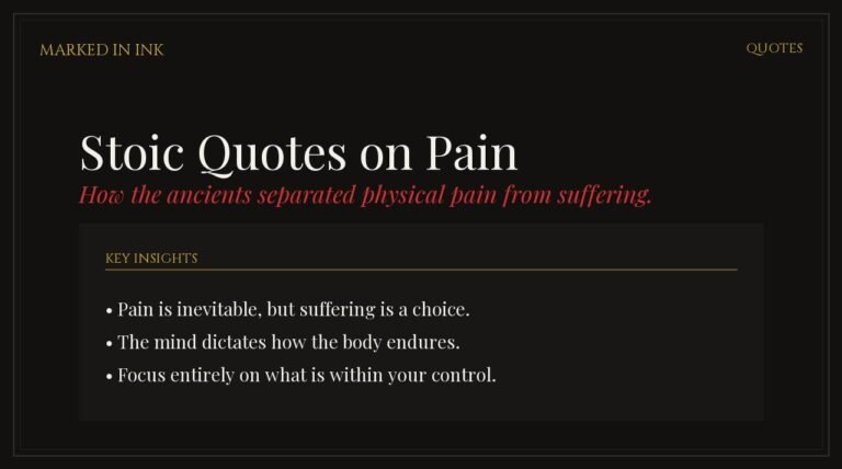 25 Stoic Quotes on Pain to Help You Endure Hardship - Word origins and historical etymology guide