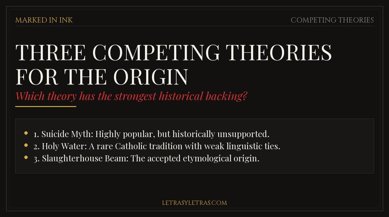 Three Competing Theories Compared