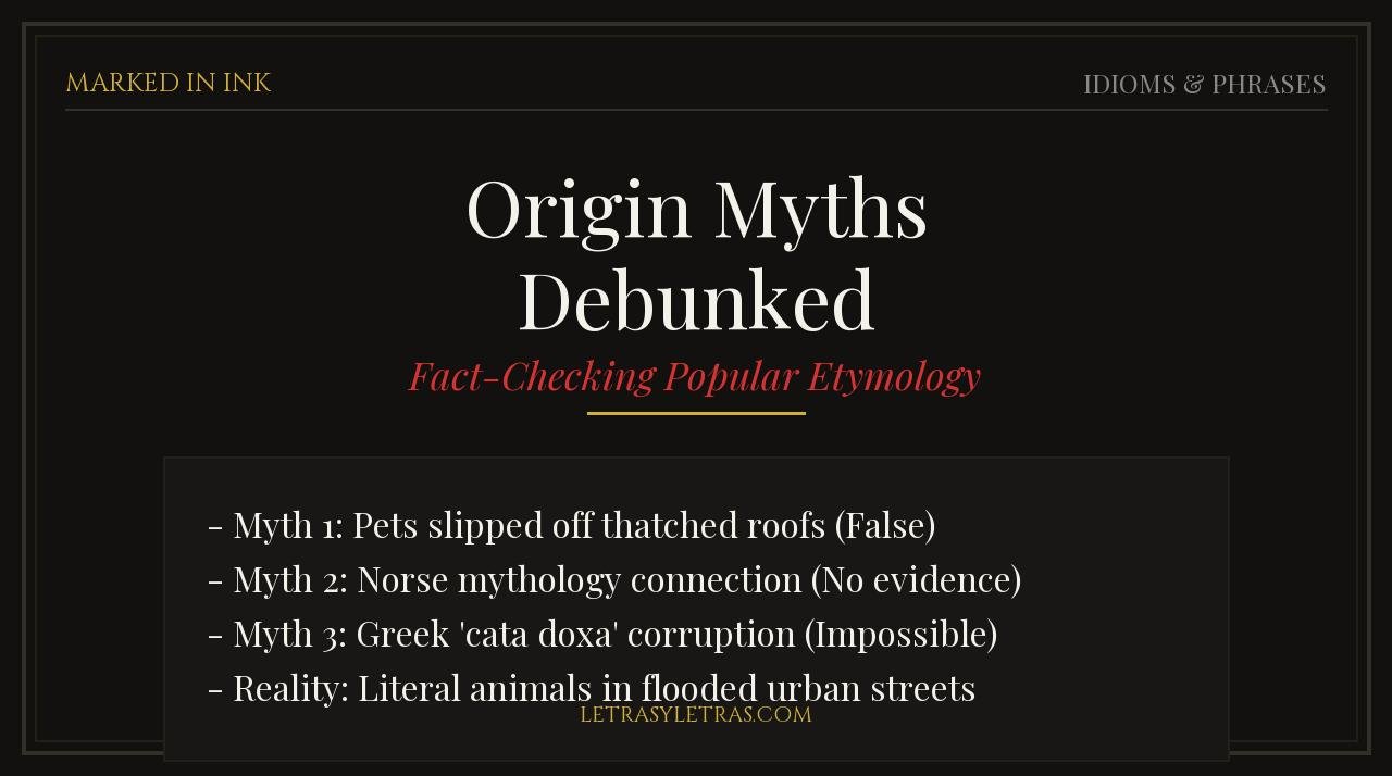 Origin Myths Debunked