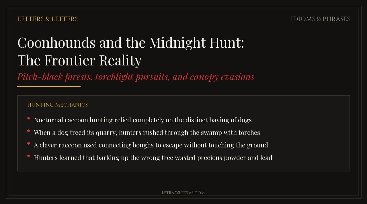 Coonhounds and the Midnight Hunt: The Frontier Reality