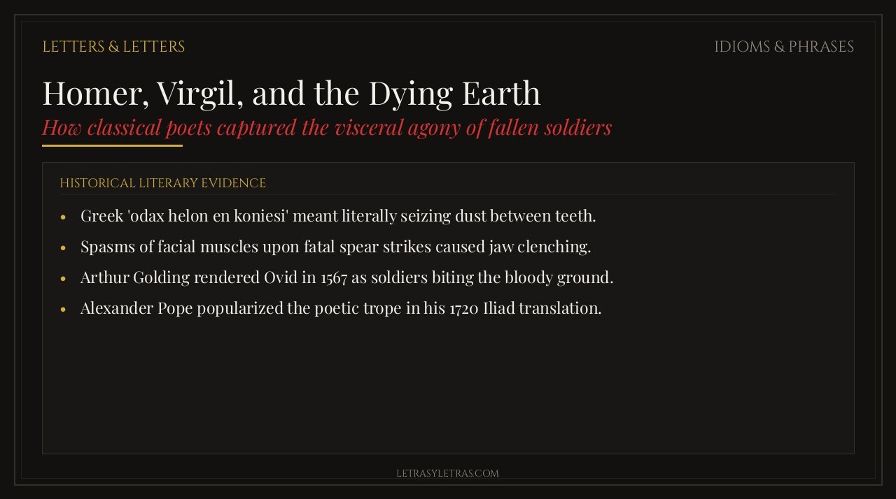 Homer Virgil and the Dying Earth: Classical Battlefield Origins