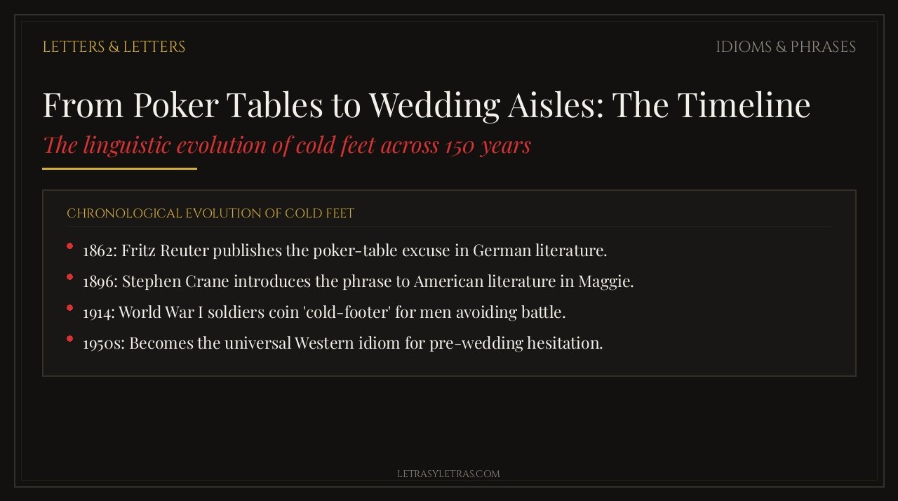 From Poker Tables to Wedding Aisles: The Timeline