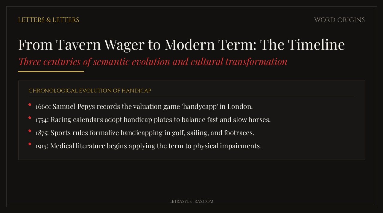 From Tavern Wager to Modern Term: The Timeline