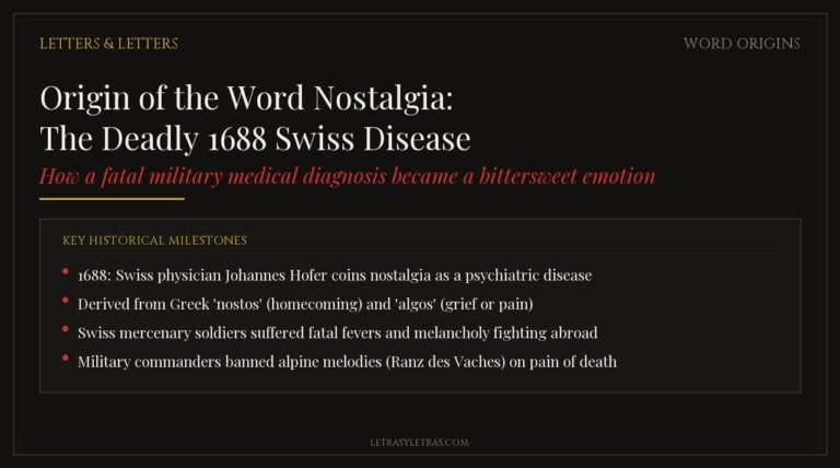Featured Card for Origin of the Word Nostalgia