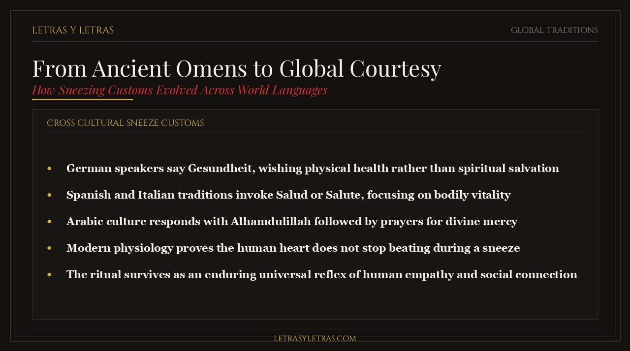 From Ancient Omens to Global Courtesy