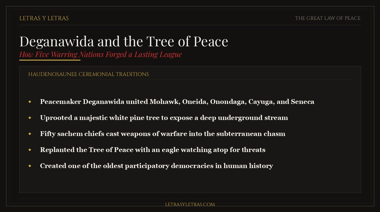 Deganawida and the Tree of Peace