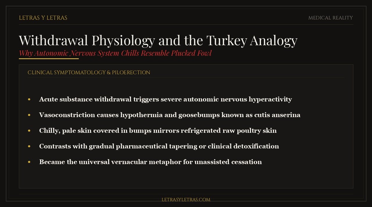 Withdrawal Physiology and the Turkey Analogy