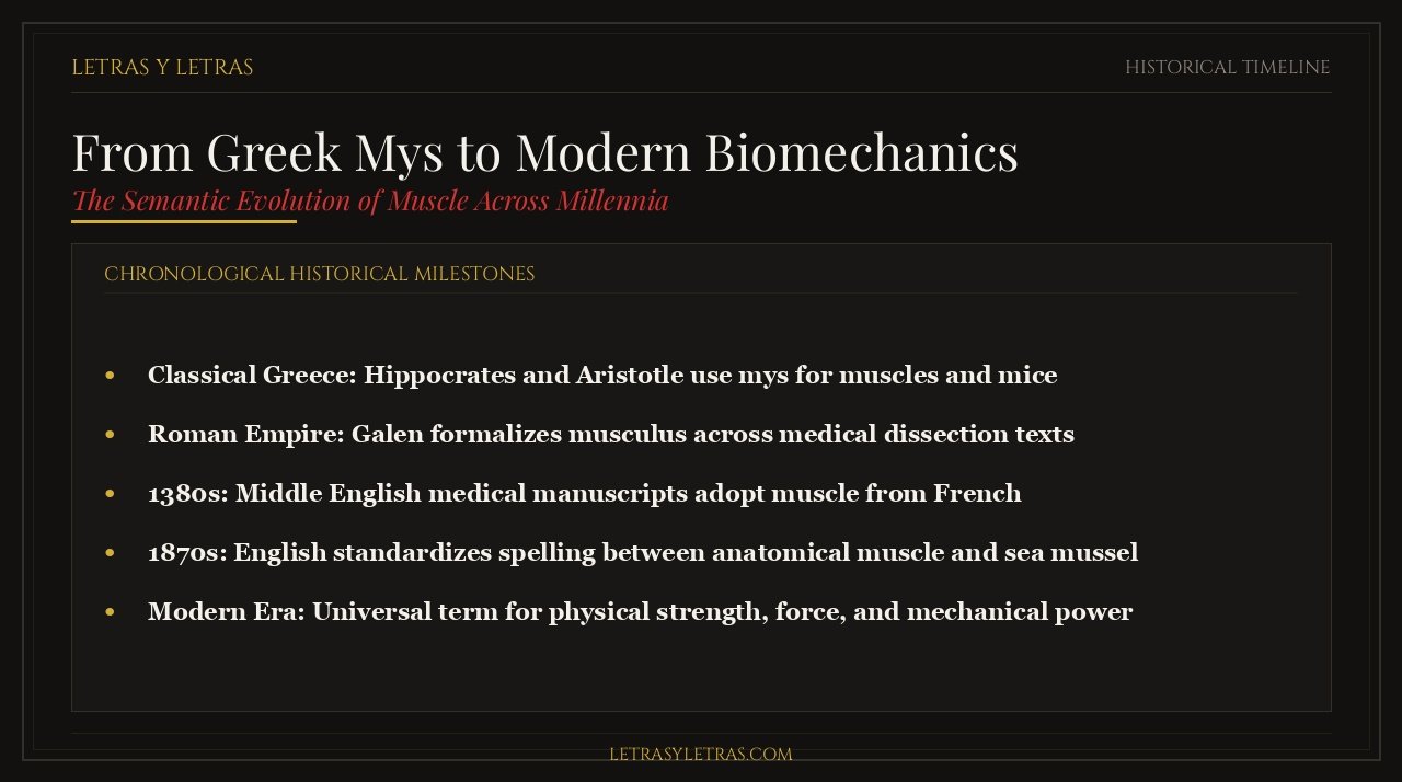 From Greek Mys to Modern Biomechanics