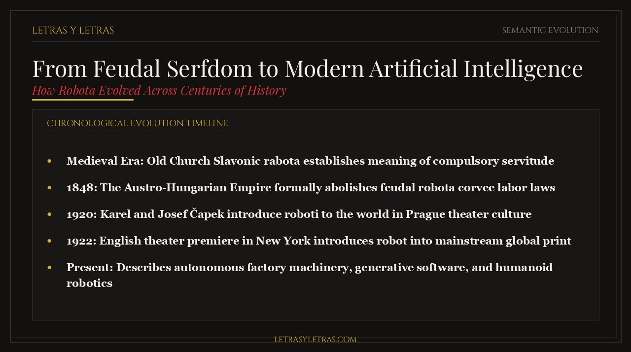 From Feudal Serfdom to Modern Artificial Intelligence