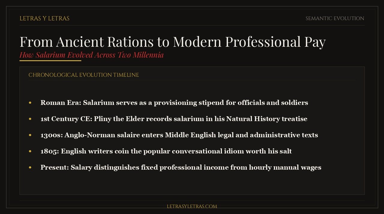 From Ancient Rations to Modern Professional Pay